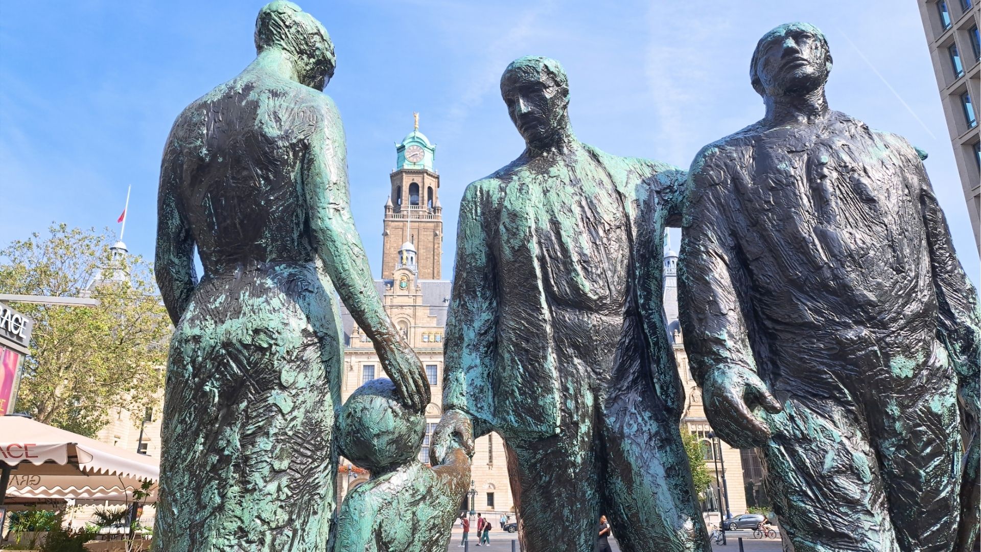 Monument voor alle gevallenen 1940-1945 Rotterdam